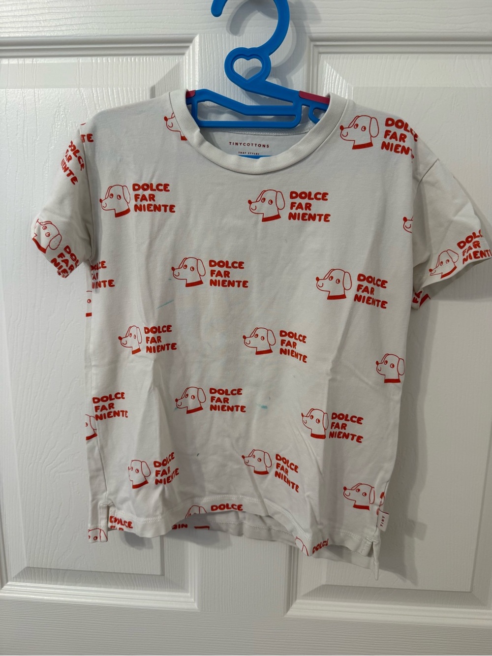 Tinycottons White 'Dolce Far Niente' Graphic Tee